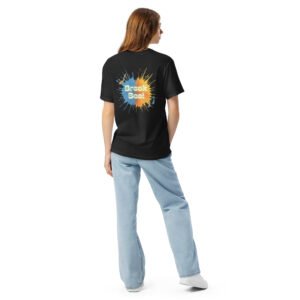 Camiseta manga corta "Explosión de color"