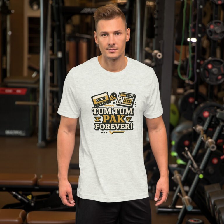 Camiseta de manga corta "Tum tum pak forever"