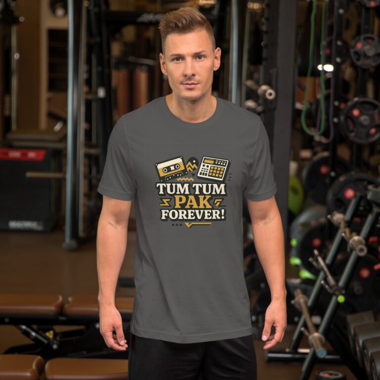 Camiseta de manga corta "Tum tum pak forever"