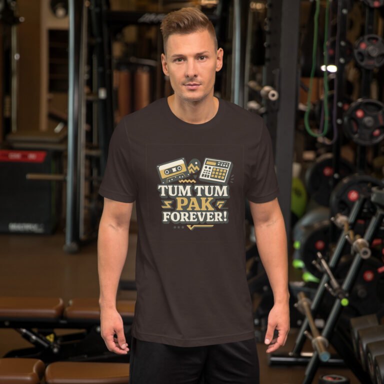 Camiseta de manga corta "Tum tum pak forever"
